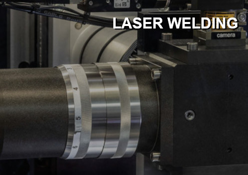 Variety of laser systems including Pulsed YAG and CW Fibre